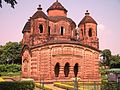 Pancha-ratna Shyam Rai temple at Bishnupur, Bankura district