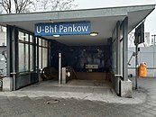 U-Bahn, entré vid Granitzstrasse