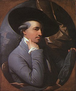 Benjamin West: Autorretrato, (1770).