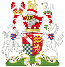 Arms of the Baron Howard of Penrith