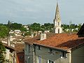 Le clocher vu de la rue du Château