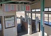 關鐵常總線線中間檢票口（2022年1月）