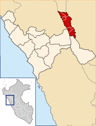 Provincia di Bolívar – Mappa