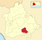 Расположение муниципалитета Морон-де-ла-Фронтера на карте провинции