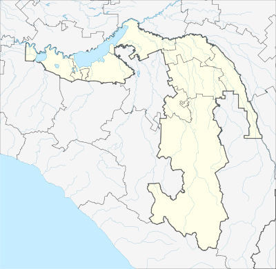 Location map Adygėja