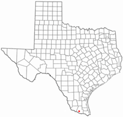 Location of Palmhurst, Texas
