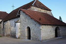 The church in Virey-sous-Bar