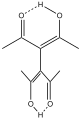 Tetraacetylethane, which forms bimetallic complexes[32]