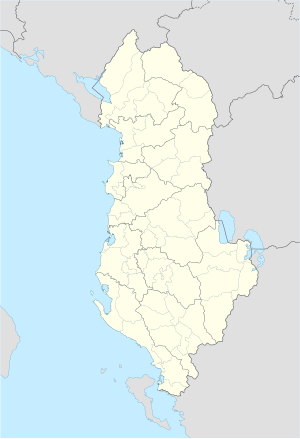 2020–21 Kategoria Superiore is located in Albania