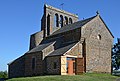 Église Saint-Cirgues, Andelat, Auvergne (urspr. 13. Jh.)