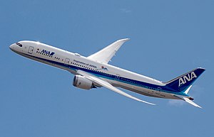 Boeing 787-9, střední varianta společnosti All Nippon Airways