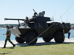 V-150 Commando португальської армії на параді у червні 2008 року