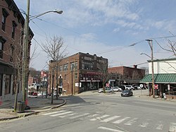 Front of Montgomery Ward Building