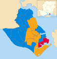 2008 results map