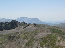 Панорама от най-високия връх на Лакмос, Перистери