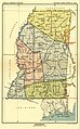 Image 4Mississippi map from Indian Land Cessions in the United States (1899) by Charles C. Royce (from History of Mississippi)