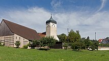 Marktoffingen, kerk: die katholische Pfarrkirche Mariä Himmelfahrt