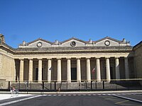 Le Palais de justice devenu Cour d'appel de Bordeaux.