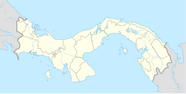 Panamá na mapi Paname