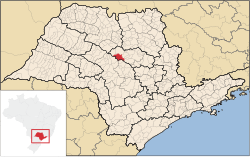 Location in São Paulo state