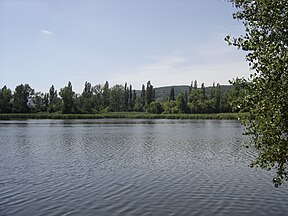 Wasserfläche im Nationalen Naturreservat Šúr