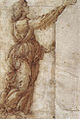 Сандро Боттичелли. «Ангел», 1490 г., Уффици, Флоренция