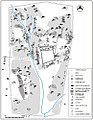 Map van de archeologische site