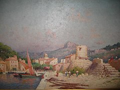 Le port de Cassis vers 1880, (collection particulière).