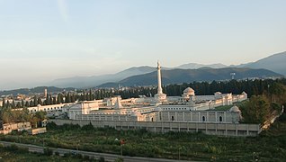 Il cimitero visto dall'alto