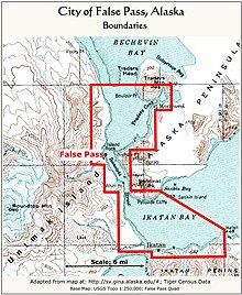 Boundaries of the City of False Pass