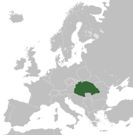 Prima Repubblica di Ungheria - Localizzazione
