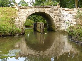 The Pont de Coq in Saumont-la-Poterie