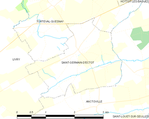 Poziția localității Saint-Germain-d'Ectot