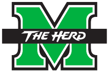 Description de l'image Marshall Thundering Herd logo.svg.