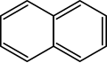 Naftalè, (4·2 + 2) = 10 electrons π