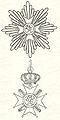 Зірка і знак Великого хреста (до 1905)
