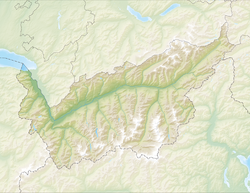 Oberwald is located in Canton of Valais