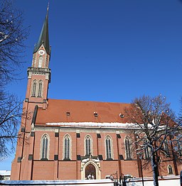 Kyrka i Übersee.