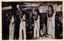 Sweet Sensation in 1971 (Rikki Patrick second from the right)
