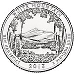 White Mountain National Forest quarter