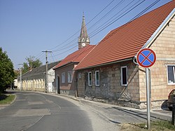 Street in Ágfalva