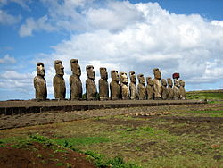 Moai.