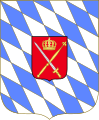 Zweiter Schild des Königreichs 1806–1835