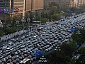 Image 23Road congestion is an issue in many major cities (pictured is Chang'an Avenue in Beijing). (from Car)