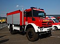 2018 Unimog 437.4 with the same cab as the 1975 model