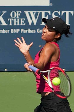 Hilary Barteová na Bank of the West Classic 2010