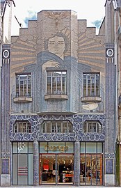 Building of La Dépêche, rue Alsace-Lorraine in Toulouse 1932
