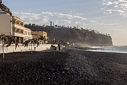 Beach in town