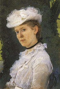 Lady George Darwin, 1889