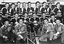 1951 Lethbridge Maple Leafs team photo